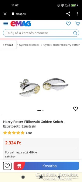 New harry potter earrings