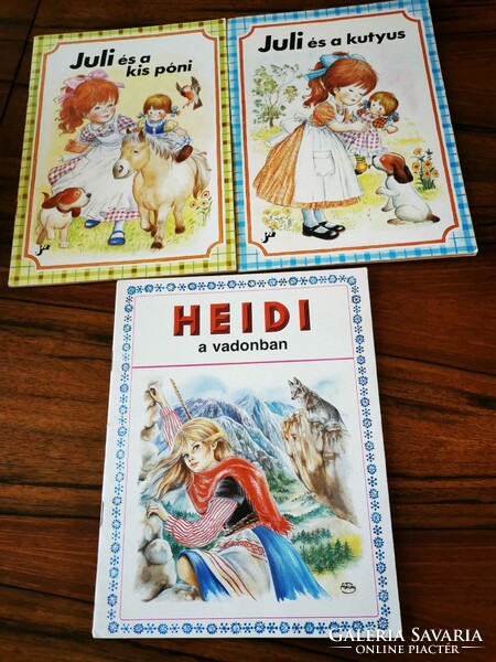 For collectors: story books from the 1980s, juli, heidi