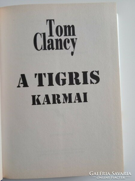 Tom Clancy - A ​tigris karmai (Jack Ryan-univerzum 12.)