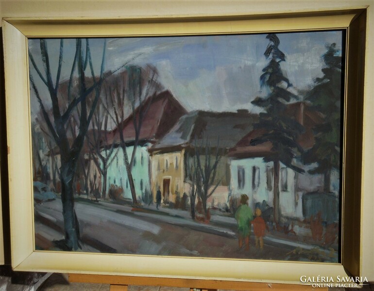 Bertha Zoltán (1914-2003) : Szürke utca