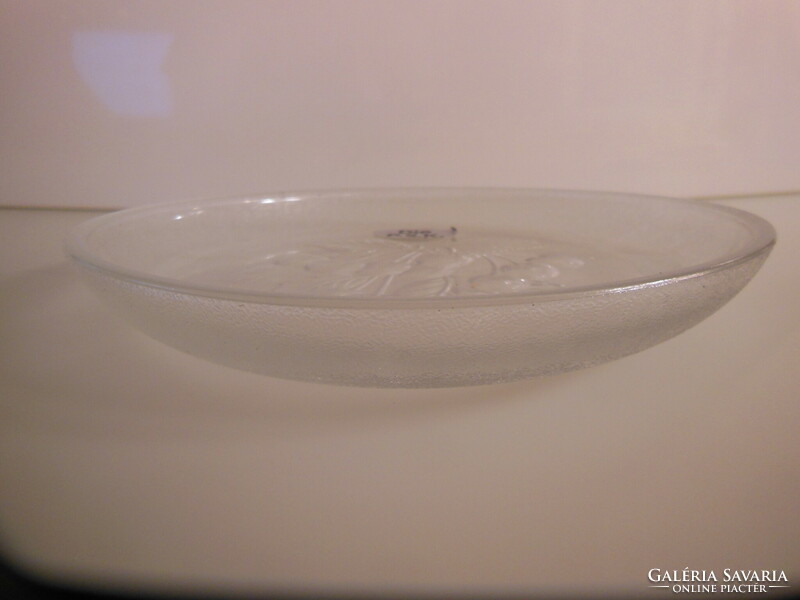 Bowl - new - 19 x 2.5 cm - 0.5 cm - thick - glass - German - perfect