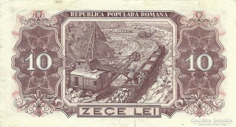 10 lei 1952 Románia 2.