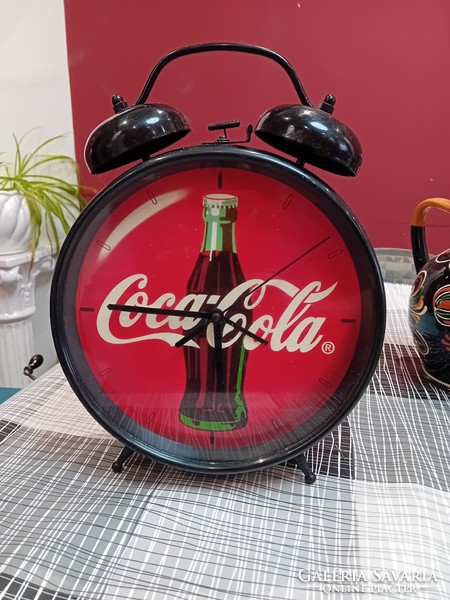 Large coca cola alarm clock 1997