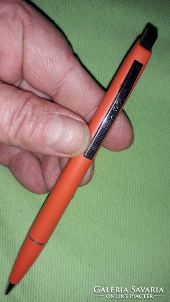 Retro ico 70 dual-function ballpoint pen with a rare cover in orange design as shown in the pictures