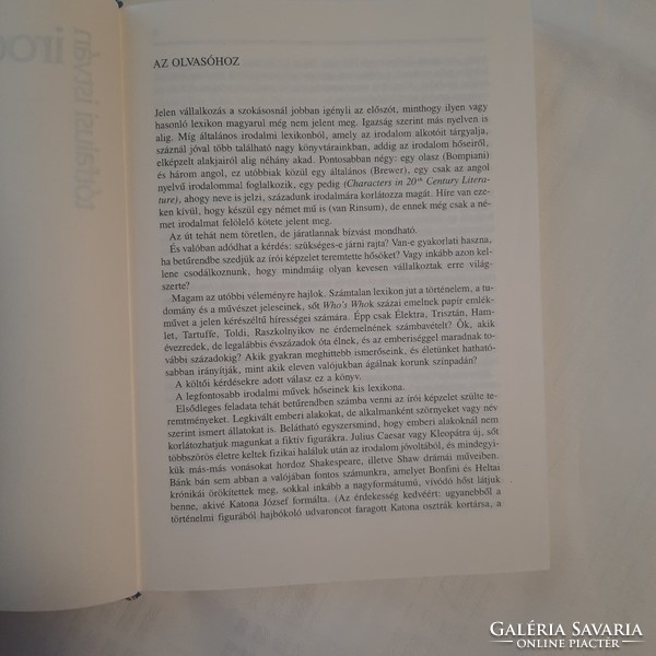 István Tótfalusi: dictionary of literary figures móra könyviyádó 1992