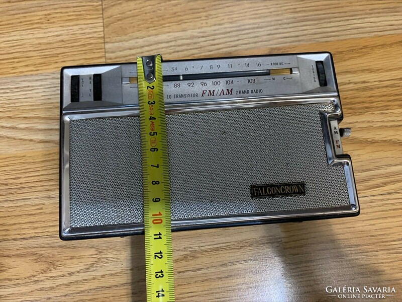 Rare falconcrown retro small radio