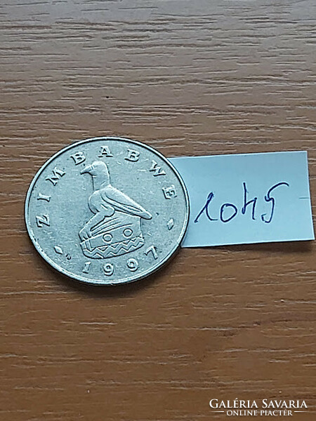 Zimbabwe 50 Cents 1997 Copper-Nickel, #1045