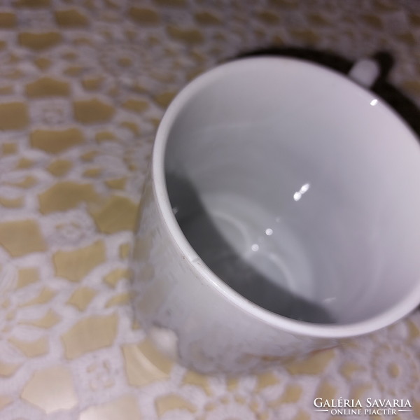Poppy-cornflower porcelain mug, 2 pcs, iris