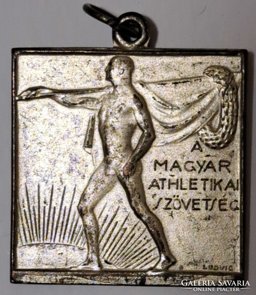 1955. 4x 100 m. futás sport érem Magyar Atlétikai Szövetség (11)