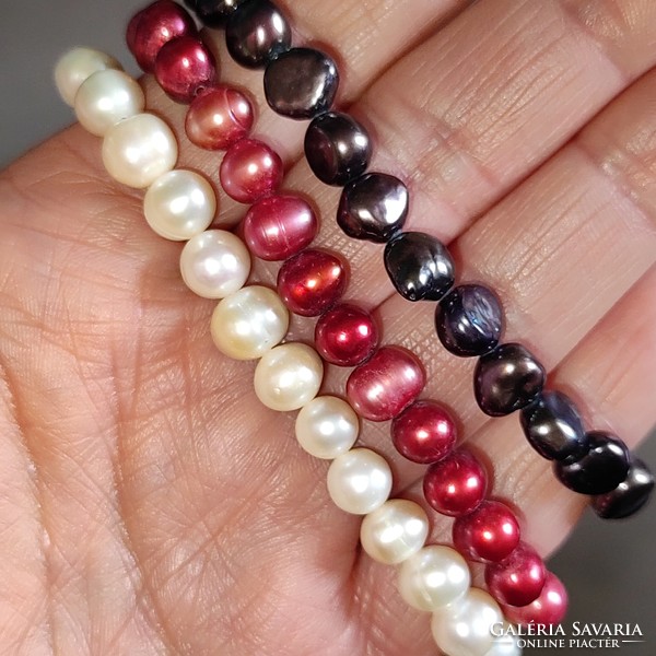 3-piece cultured pearl bracelet package