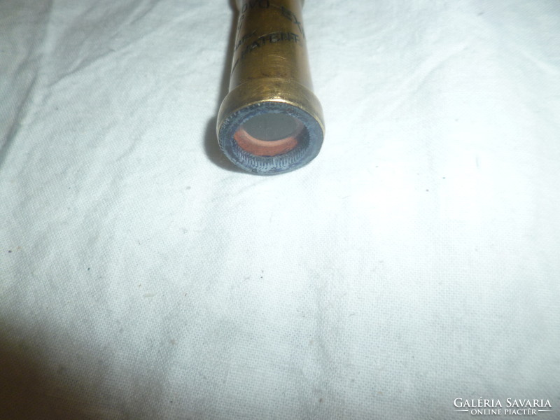 Antique small copper novo express dental loupe magnifier