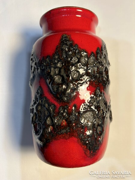 For sale marked scheurich fat lava vase 15cm