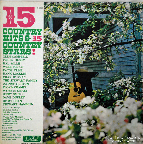 Various - 15 Country Hits & 15 Country Stars (LP, Comp)