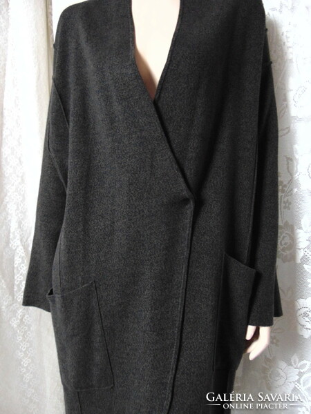 100 % Cotton long knitted cardigan or jacket