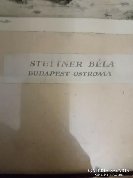 STENNER BÉLA RÉKARC ,BUDAPEST OSTROMA
