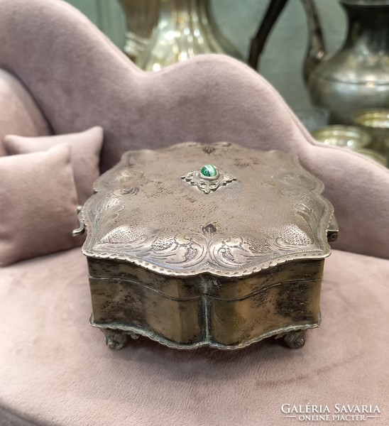 Antique silver box