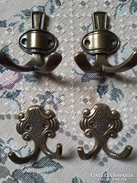 2*3 hooks, hangers in bronze design