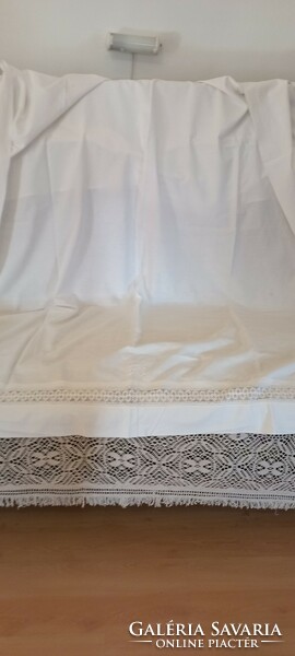 Large monogrammed sheet