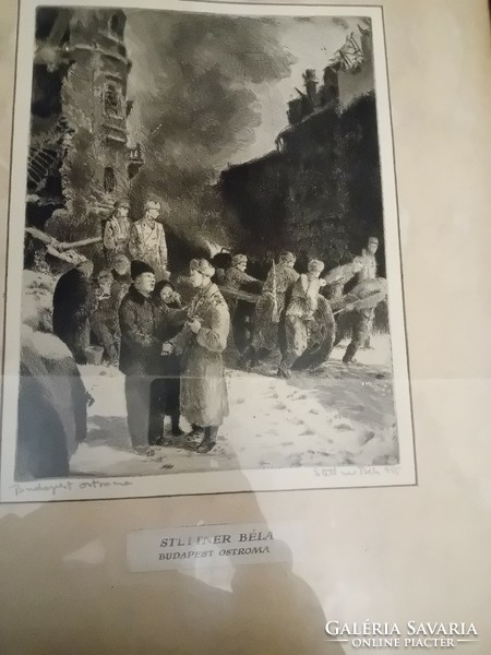 STENNER BÉLA RÉKARC ,BUDAPEST OSTROMA