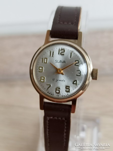 Slava mechanical women's wristwatch