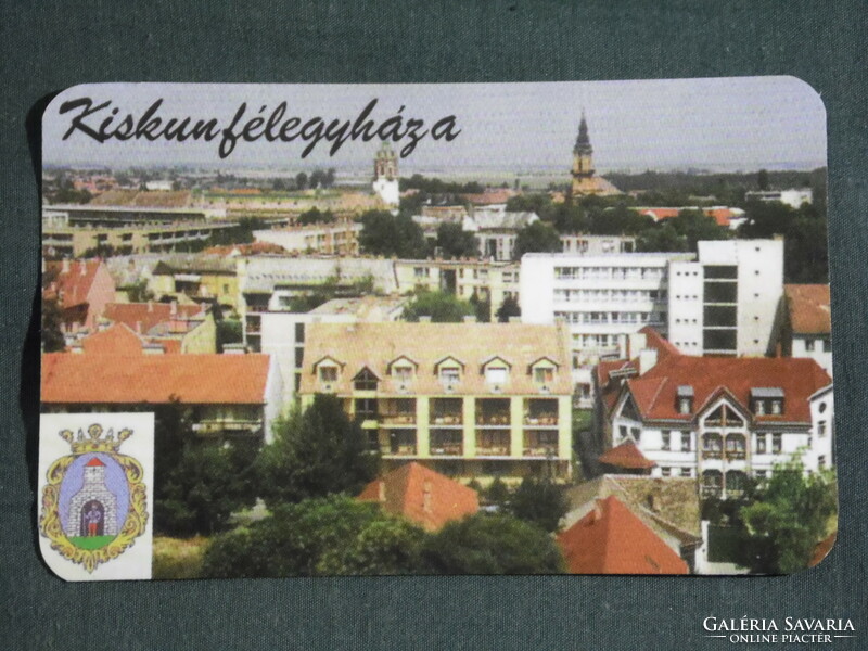 Kártyanaptár, Kovács Tibor gyűjtő, Kiskunfélegyháza látkép részlet,  2009, (6)