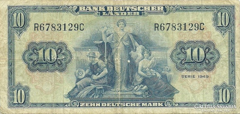 10 Brand 1949 Germany 1.