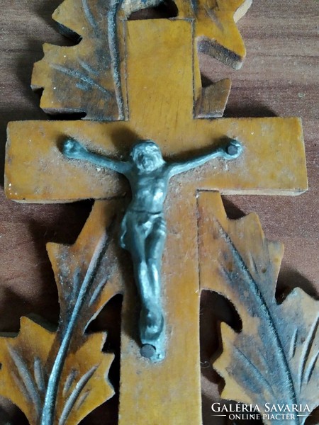 Old wooden cross, inscription: Zakopane, 1967