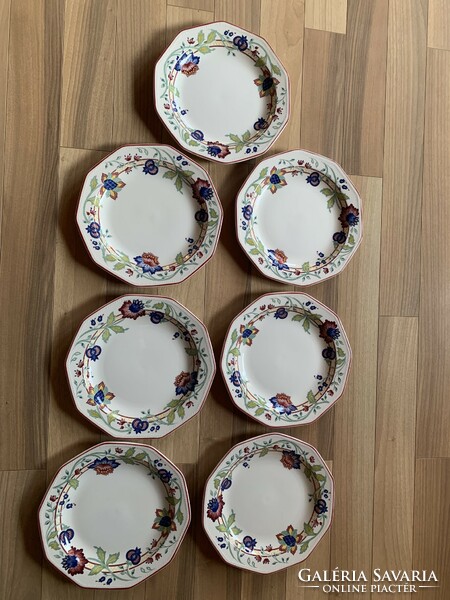 Churchill porcelain flat plate 7 pcs