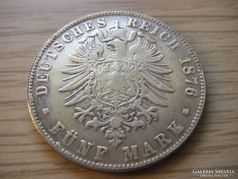 German Empire 5 marks 1876 copy (copy) if someone is missing it