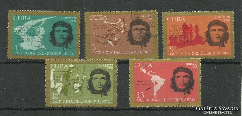 1968.- Cuba -cuba -mnh/**- che guevara row