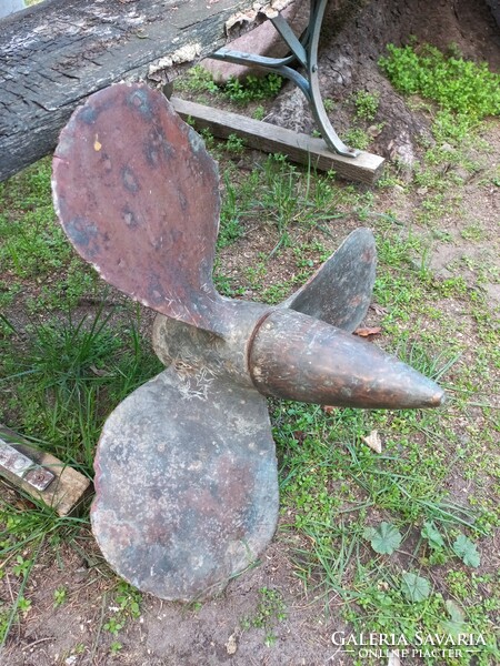 Antique bronze propeller