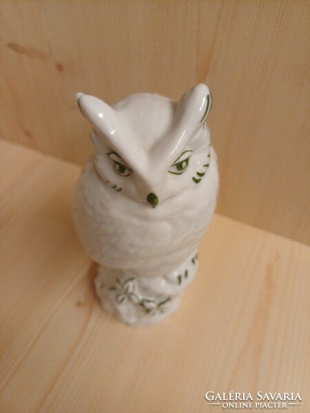 A very rare Raven House porcelain owl