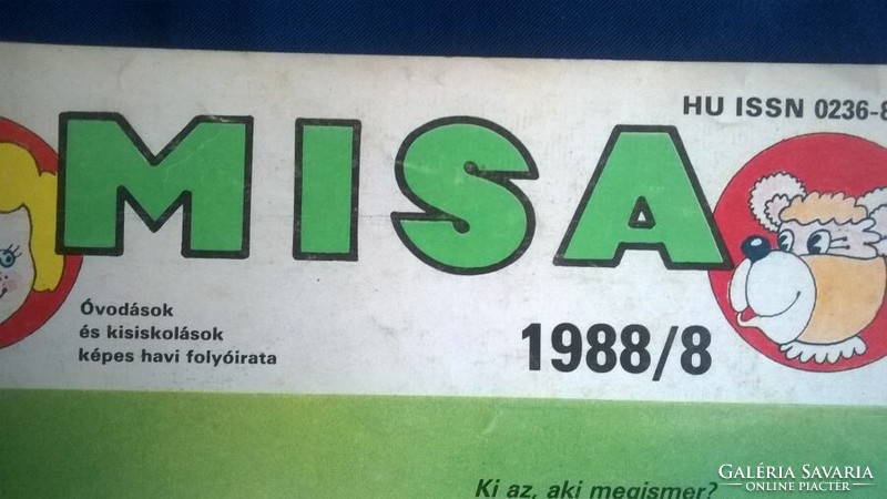 Misa 1988/8. - havi folyóirat