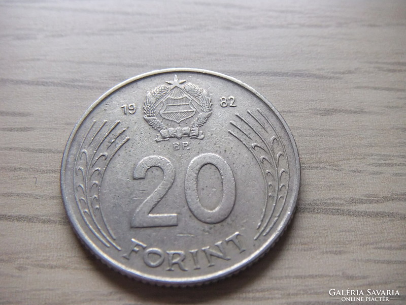 20   Forint    1982     Magyarország