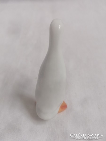 Mini Herend porcelain goose