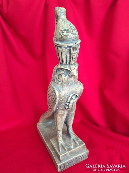Egyptian stone statue, bird mythological figure