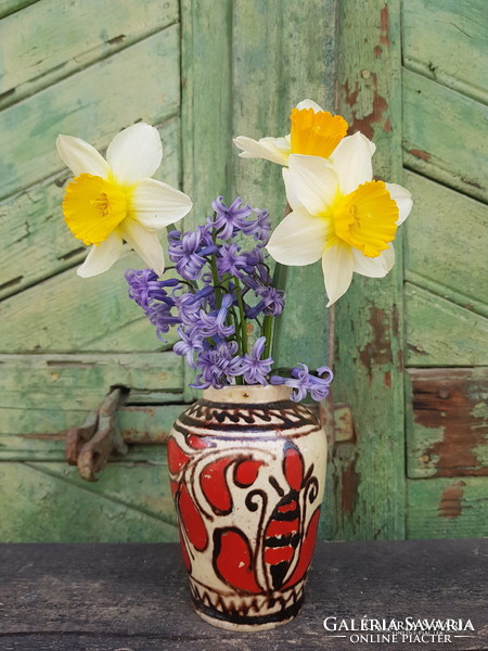 Antique Corundian ceramic vase