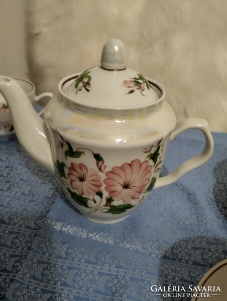 Soviet Russian Baranovka porcelain tea set