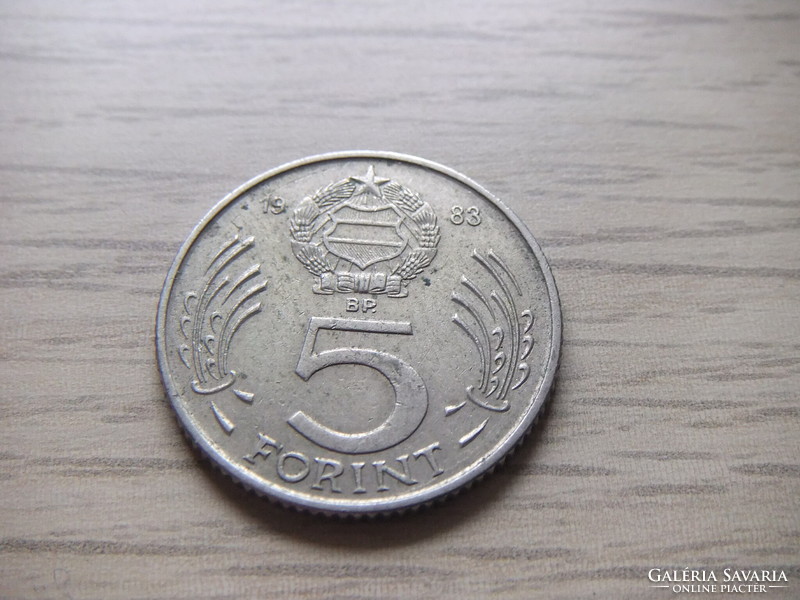 5   Forint      1983     Magyarország