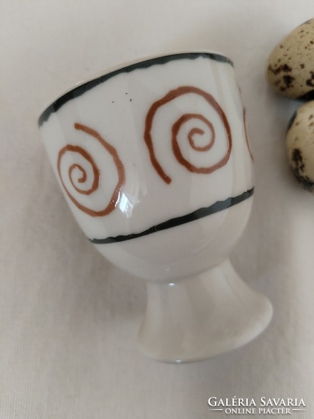 Porcelain, egg holder - folk style