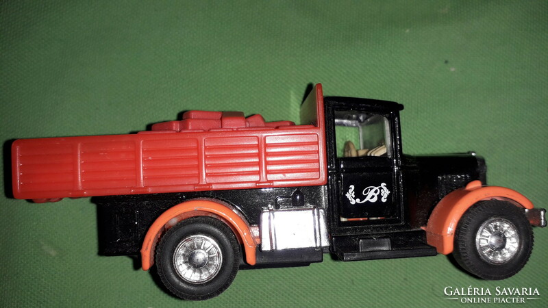 Retro ford flatbed truck brick delivery with opening doors 1:43 in excellent condition according to the pictures