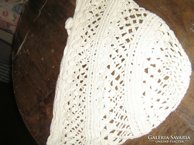 Charming antique hand crocheted small bag