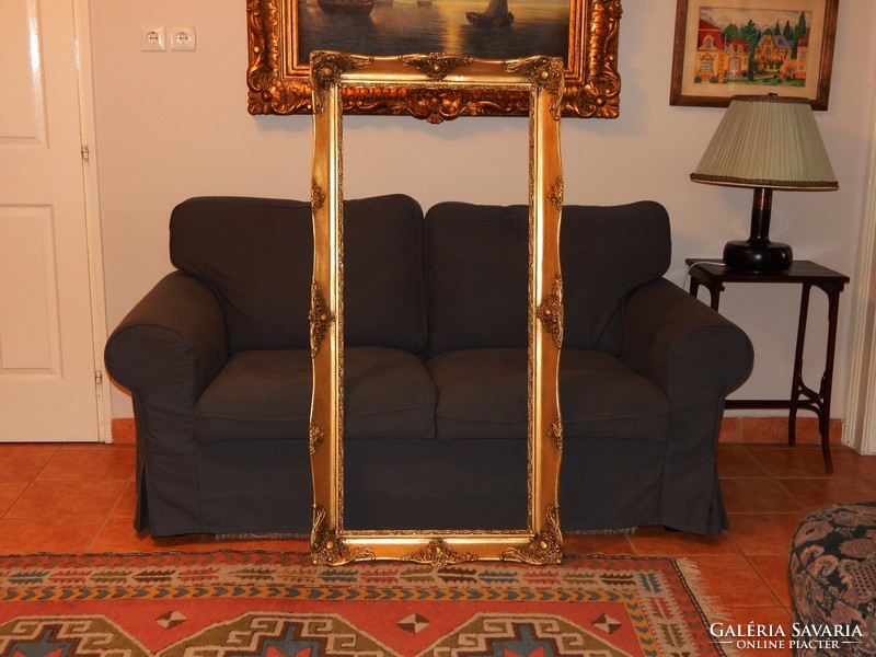 Large restored frame with wide profile