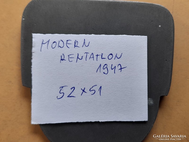 Modern PENTATLON 1947 . 52x51mm . Érem , plakett . (posta van)  !