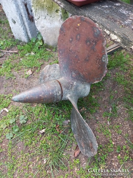 Antique bronze propeller