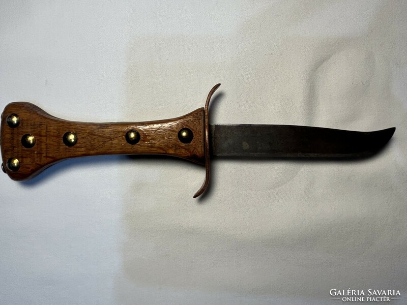 Decorative knife with rivets for sale