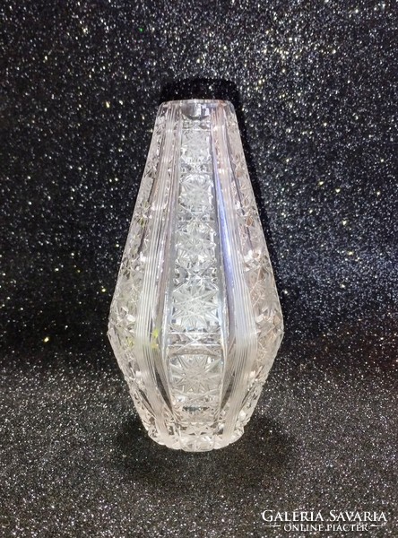 Bohemia crystal vase