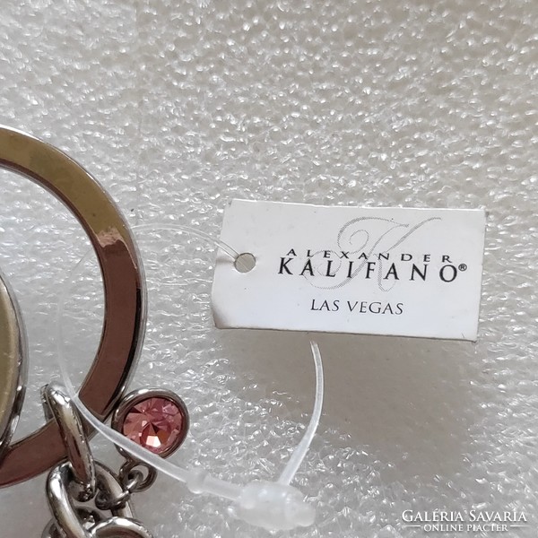 New califano reticule enamel key ring gift stiletto enamel key ring