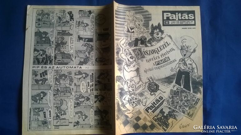 Pajtás újság 1975/40. - október 1. - Retro gyermek hetilap