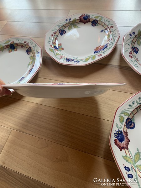 Churchill porcelain flat plate 7 pcs